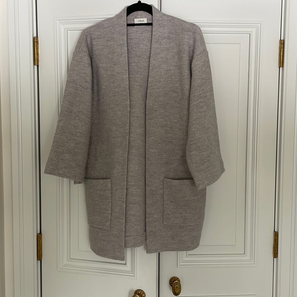 Minimalist Merino Wool Cardi